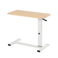 [特價]樂嫚妮 氣壓升降桌無段移動邊桌/床邊桌-(5色)原木色