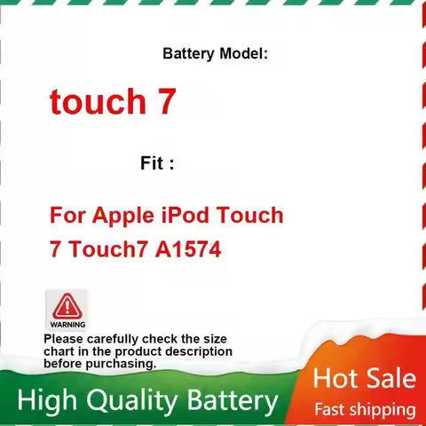 A1641 A1574 1043mAh Replacement Battery for IPod Touch 6 7 Gen 6th 7th ITouch6 Generation 6 6G 7 7G 