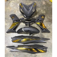 HLD LC135 V1 COVER SET CUSTOM MATT GREY-GOLD