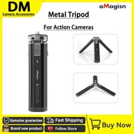 aMagisn Metal Tripod with Selfie Stick Anti-Slip Outdoor For Insta360 X4 X3 Ace Pro ONE X2 RS GoPro 12