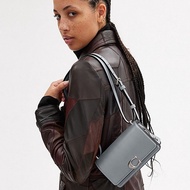 COACH 專櫃款 Bandit mini crossbody bag 灰藍色