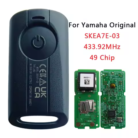 TXY0004 Original SKEA7E-03 For Yamaha NVX155 NMAX155 XMAX300 AEROX155 JANUS125 Motorcycle Remote Con