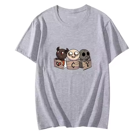 Tshirts Spring and Summer High Street The Binding of Isaac Roguelike Religion T-shirts Game Aestheti