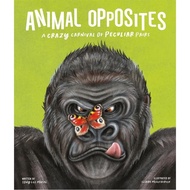 Animal Interesting Contrast Imported Children's Books Hardcover Books on the Opposite Animal Opposit