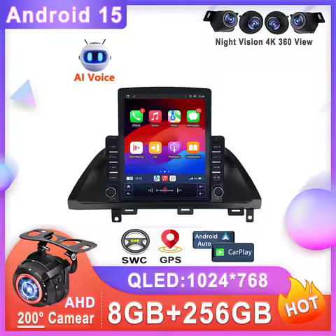 9.7inch CarAndroid 15 For Honda Odyssey 2005 - 2010 Auto Radio Stereo Head Unit Multimedia Player No