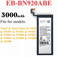 Battery EB-BN920ABE For Samsung Galaxy Note 5/SM-N9208 N920 N9200 SM-N920s Battery