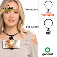 Hanging Neck Cell Phone Holder, Selfie Video Phone Holder for Video Accessories GoPro Series Necklac