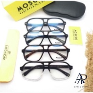 Moscot BJORN Unisex Men's and Women's Glasses, Premium Frame, Anti-Radiation, BLUERAY, PHOTOCROMIC, 
