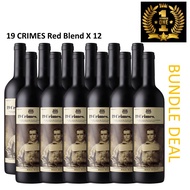 19 CRIMES Red Blend Red Wine (Bundle of 12 Bottles X 750ML) Australia / Victoria