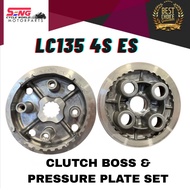 LC135 4S ES CLUTCH BOSS & PRESSURE PLATE SET (2S4, 2S4 2)