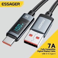 Essager 100W Usb To Type C Cable Fast Charging Cord For huawei Oppo 7A Data Cable