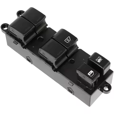 Window Power Switch for Nissan Versa 2007 2008 2009 2010 Replaces 25401ED500 25401EL30A Direct Insta