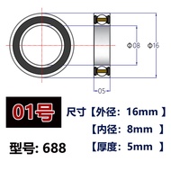 Road Mountain Bike Hub Ceramic Bearing 6000 Bearing 15267 Super Moisturizing 6802 6803 6902 6903