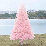 6ft Artificial Pink Christmas Tree Xmas Pine Tree,Japanese Style False Sakura Tree,Unlit Hinged Christmas Tre Christmas tree (Pink 240cm) Commemoration Day