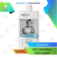 Ecostore Ultra Sensitive Dish Liquid Fragrance Free(500ML)