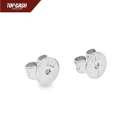 Top Cash Jewellery 9K White Gold Earrings' Backing