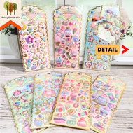 3D Candy Embossed Sticker WX-VF Candy Model Scrapbook Journaling Stationery For School School Office