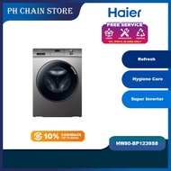 HAIER 8KG FRONT LOAD INVERTER WASHING MACHINE | HW80-BP1239S8