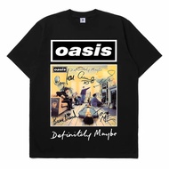 Baju-T-shirt Oasis BAND T-Shirt - OASIS COTTON COMBED 24S cotton S-5XL Fresh S-5XL