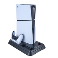 New Ps5 Slim/Ps5 Cooling Bracket Cd-Rom Board/Digital Universal Base Multifunctional Charging Set