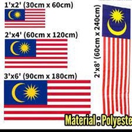 Bendera / Flag Malaysia / Bendera Malaysia / Bendera Pahang  /  nylon /  2x4 /  3x6 /  2x8