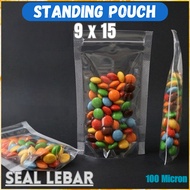 Standing Pouch Seal Width 50 Sheets 9x15 Plastic Clip Lock Double Seal 9 x 15