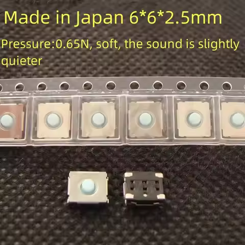 1 Piece Made in Japan ALPS Huano SMD Micro Switch For Logitech MX518 G1 MX510 G400 DPI Adjustment Ke