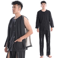 Bed Bed Broken Full Open Clothes Zipper Patient Nursing Clothes Patient Nursing Clothes Autumn Winte