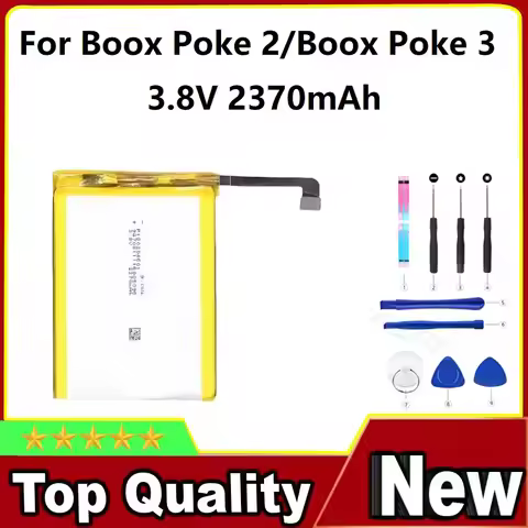 YDLBAT Newest CLP255875 3.8V 2370mAh Battery For BOOX Poke 2 3 Poke2 Poke3 onyx bookcarta Reader e-B