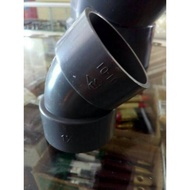L ELBOW ELBOW ELBOW ELBOW KENI KNEE 45 DEGREE DEGREE 1 1/2" RUCIKA / Vinilon pipe connection 1.5" 1 