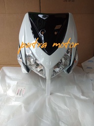 paketan full set tameng body depan vario 110 cw karbu putih