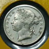 Straits Settlement Queen Victoria 10 Cent 1899