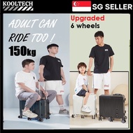 kids ride on Luggage Travel Bag Suitcase Front Opening Boarding Case Small Trolley Cabin ride-on chi