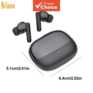 Briame Flip-Style Wireless Bluetooth Earbuds, HiFi Stereo, Noise Reduction, TWS Headsets, ENC, Water