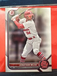 MLB 2022 Topps Bowman Baseball Card - St. Louis Cardinals 聖路易紅雀隊 游擊手Jonathan Mejia 棒球卡 球員卡