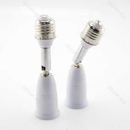 Flexible 180° E27 to E27 Extender led lamp socket Bases Holder E27 power Socket Converter for Screw 
