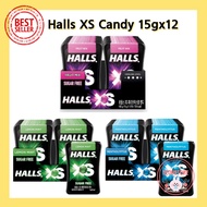 FSC halls xs Menthol candy 15gx12