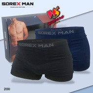 DL280D (2 Pcs) Sorex Man Boxer Briefs for Adult and Teenagers, Sorex Men's Boxer Briefs Size ML / XL