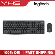 LOGITECH MK295 Wireless Keyboard & Mouse Combo with Silent Touch, Lag-free Wireless & Long-lasting B