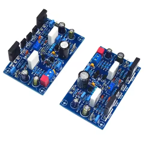 One Pair IRF240 100W +100W Assembled FET MOS Stereo Amplifier Finished Board