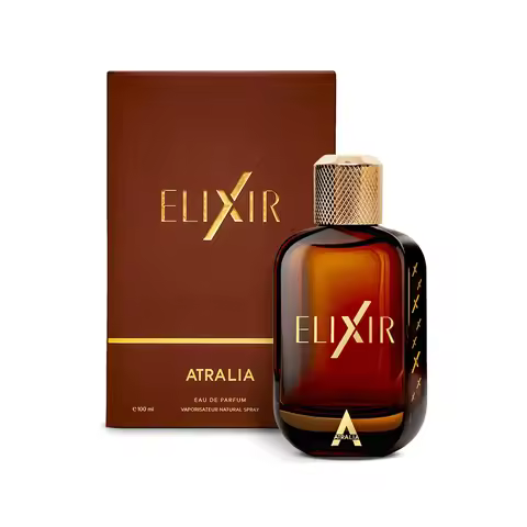 Atralia Elixir Eau de Parfum 100ML | Fresh Amber Woody Perfume for Men | Long Lasting Fragrance with