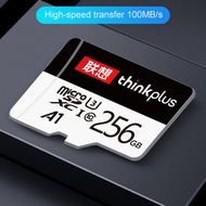 Kangshaibi Lenovo 128GB 256GB GB การ์ดความจำระดับมืออาชีพ512GB ความจุสูงความจุข้อมูลความจุสูงบางเฉียบสากล SD-Card TF การ์ดอุปกรณ์เก็บข้อมูลแฟลช TF สำหรับกล้องติดรถยนต์ Lenovo Compact SD-Card