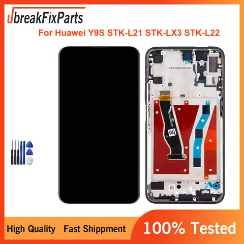 For Huawei Y9S STK-L21 STK-LX3 STK-L22 LCD Display Touch Screen Digitizer Assembly Replacement