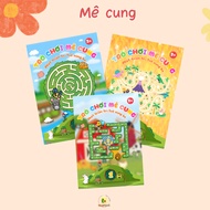 A5 Smart Maze Book for Children - Train Thinking, Stimulate Creativity GC_053+054+055