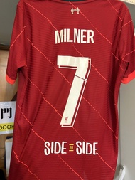 Liverpool 利物浦 21/22 主場球員版球衣（Milner#7 , 歐聯 full set)