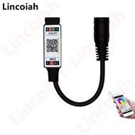 Mini RGB Bluetooth-compatible Controller DC 5V 12V 24V Music Bluetooth BT Smart APP LED Controller F