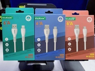 VicKson 6A Type-C Mirco Lightning Cable VK-DS223