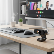 1080P HD USB Webcam for PC Laptop with Microphone for Online Classes  Kamera Web USB HD 1080P untuk 