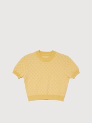 Audrey Yellow Womens Top