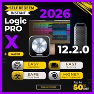 [SELF REDEEM] Logic Pro X v12.2.0 Premium Latest 2026 For McOS Lifetime